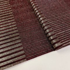 Alkalmi kötött fémszálas bordó