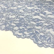 Csipke (elasztikus) babakék