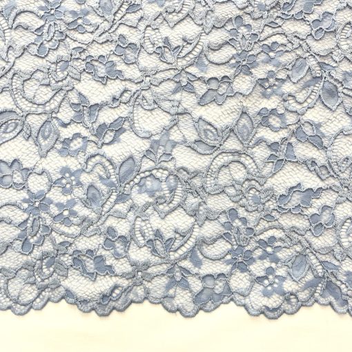 Csipke (elasztikus) babakék