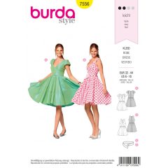 Burda szabásminta - 7556