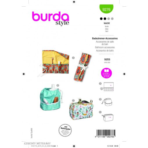 Burda szabásminta - 9276