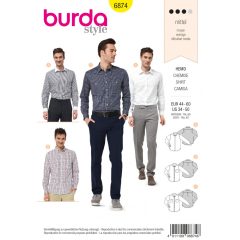 Burda szabásminta - 6874