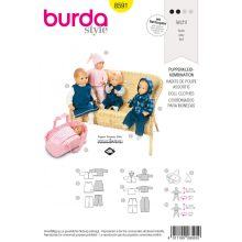 Burda szabásminta - 8591