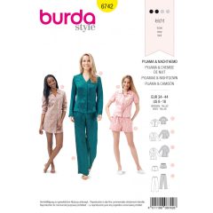 Burda szabásminta - 6742