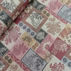 Pamutvászon patchwork erdei állatkák