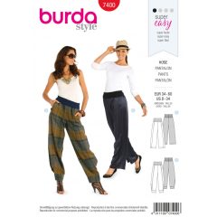 Burda szabásminta - 7400