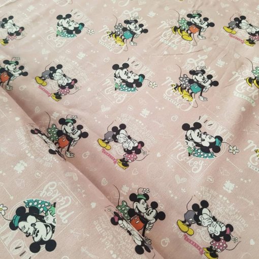 Mickey és Minnie Disney mintás vászon