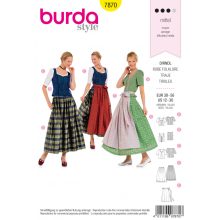 Burda szabásminta - 7870