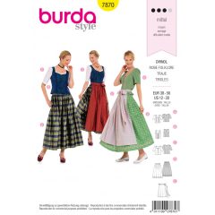 Burda szabásminta - 7870