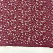 Csipke (elasztikus) bordó