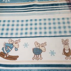 Wellsoft rénszarvasos türkiz