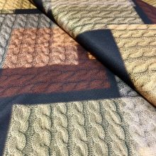 Jersey kötött mintás