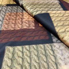 Jersey kötött mintás