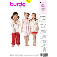 9432 Gyerek szabásminta