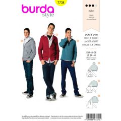 Burda szabásminta - 7734