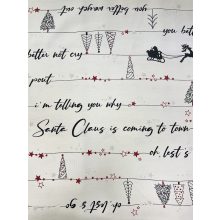 Karácsonyi szánkós, szarvasos, feliratos