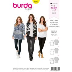 Burda szabásminta - 6610