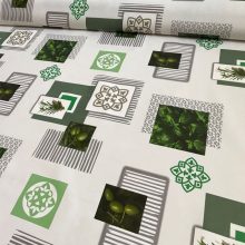 Olivás abroszvédő fólia (viaszos vászon)