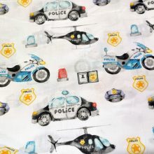 Pamutvászon police/rendőrség