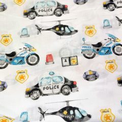 Pamutvászon police/rendőrség
