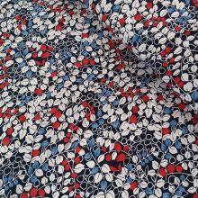 Viszkózjersey apró leveles 