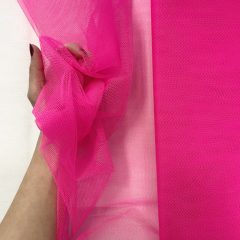Tüll uni neonpink