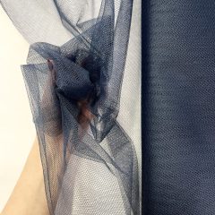 Tüll uni sötétkék