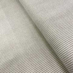 Pepita szövet, apró mintás drapp