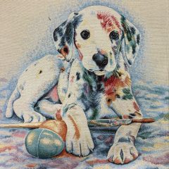 Párna panel festő dalmata