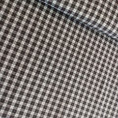 Kockás PE vászon szürke/rózsaszín