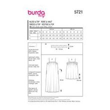Burda szabásminta - 5721