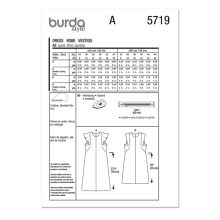 Burda szabásminta - 5719