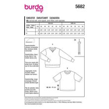 Burda szabásminta - 5682