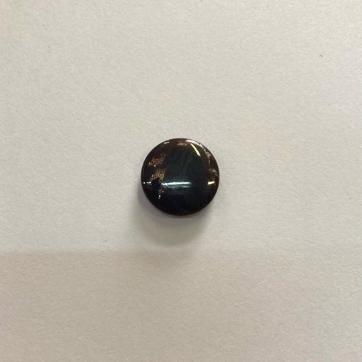 Gomb alulvarrós, 15 mm (24-es), sötétbarna