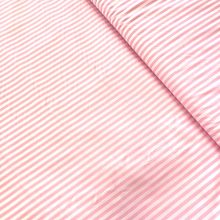 Puplin rózsaszín vastag csíkos