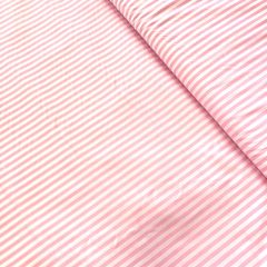 Puplin rózsaszín vastag csíkos