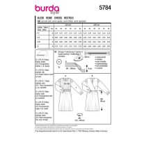 Burda szabásminta - 5784