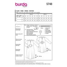 Burda szabásminta - 5748
