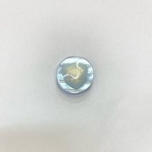 Gomb alulvarrós, 17 mm (26-os), világoskék