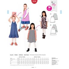 9238 Gyerek szabásminta