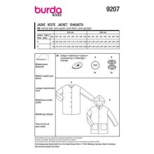 9207 Gyerek szabásminta