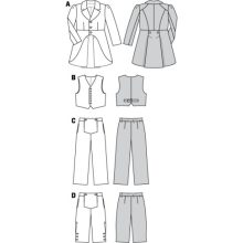 Burda szabásminta - 9528