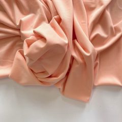 Poliészter jersey barackos rózsaszín