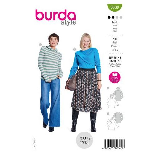 Burda szabásminta - 5680