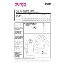 Burda szabásminta - 5680