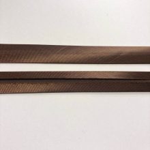 Szatén ferdepánt 2 cm barna