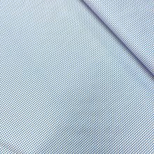 Puplin világoskék apró pöttyös