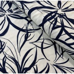 Lenhatású szövet nagy kék virág