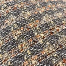 Chanel szövet csillogós szürke