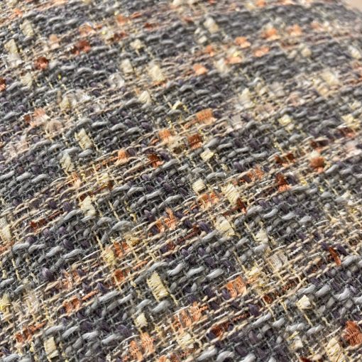 Chanel szövet csillogós szürke